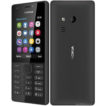 Nokia 216 Dual SIM – Black | Long Battery Life & Classic Design