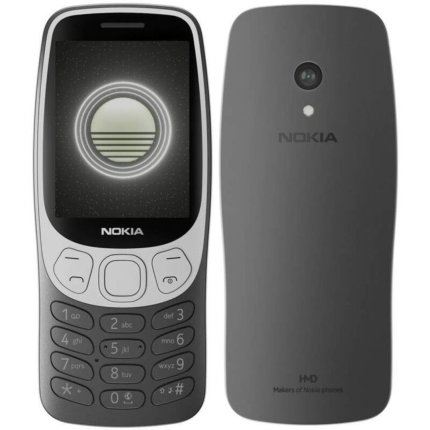 Nokia 3210 (2024) Black – Vietnam Original | 4G Dual SIM Feature Phone