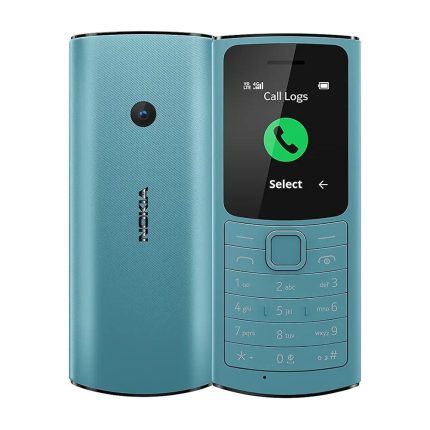 Nokia 110 4G Dual SIM (Blue) – Original Feature Phone with Clear Call Quality & Long Battery Life