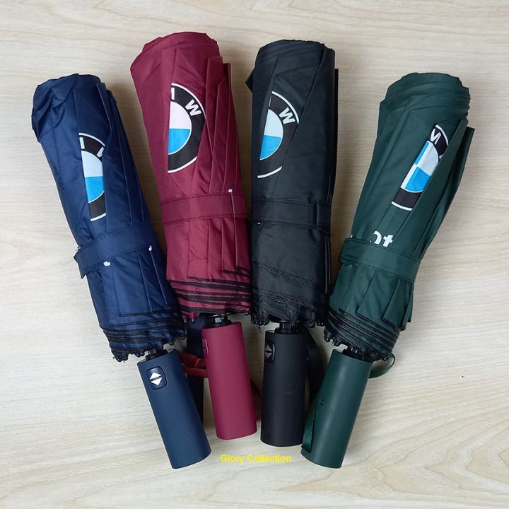 BMW Umbrella Auto 12 Rib Foldable