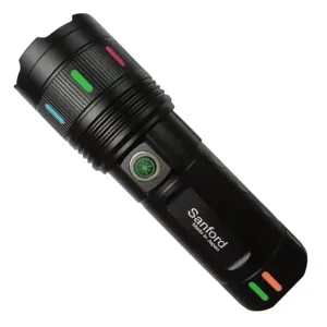 Sanford Super Bright Flashlight – White Laser LED Made in Japan 18650 Battery