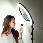 12 Inch LED Ring Light with Adjustable Stand & Phone Holder for Live Streaming, Video Recording, Photography, and Makeup Tutorials