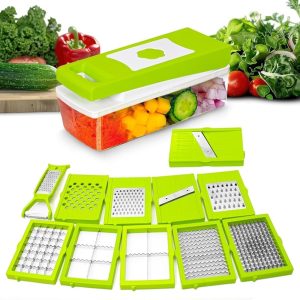 5 in 1 Vegetable Cutter Price in Bangladesh | Multifunctional Kitchen Vegetable Slicer & Chopper