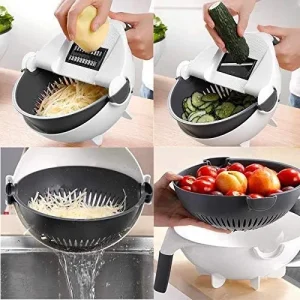 Multi-Functional Wet Basket Vegetable Cutter Price in Bangladesh | Vegetable Slicer & Kitchen Cutter