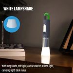 Multifunctional LED Flashlight XSP-836 USB Rechargeable Waterproof Camping Torch Light