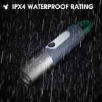 Multifunctional LED Flashlight XSP-836 USB Rechargeable Waterproof Camping Torch Light