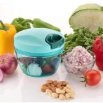 3 Blade Stainless Steel Pull String Chopper